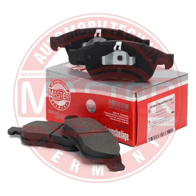 Handler.Part Brake pad set, disc brake MASTER-SPORT 13046072662NSETMS 4