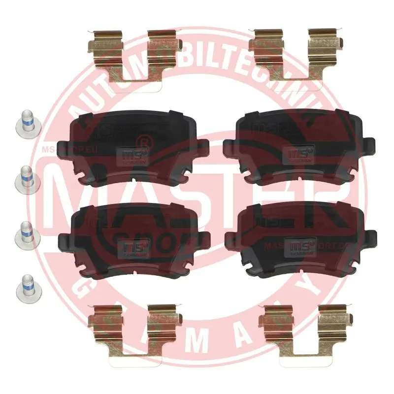 Handler.Part Brake pad set, disc brake MASTER-SPORT 13046028872NSETMS 2