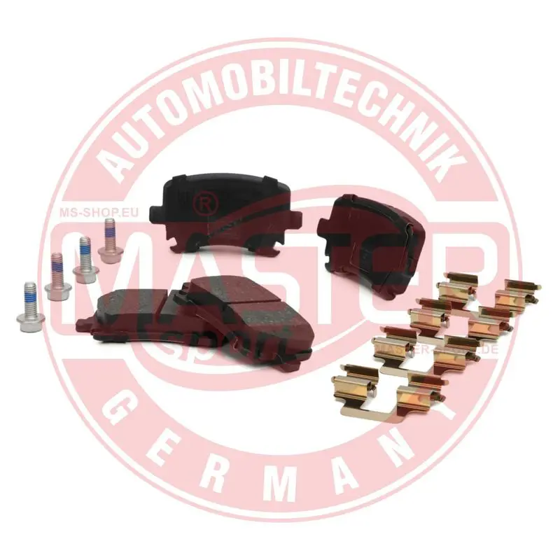 Handler.Part Brake pad set, disc brake MASTER-SPORT 13046028872NSETMS 3