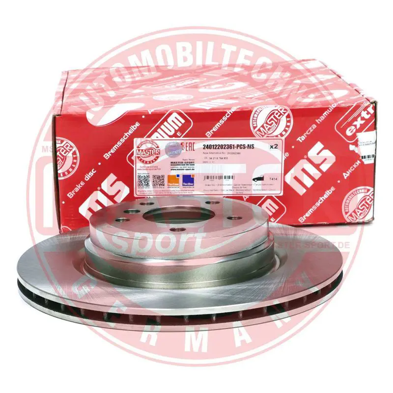 Handler.Part Brake disc MASTER-SPORT 24012202361PCSMS 3