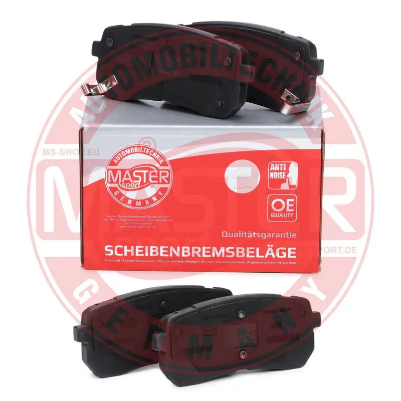 Handler.Part Brake pad set, disc brake MASTER-SPORT 13046056362NSETMS 4