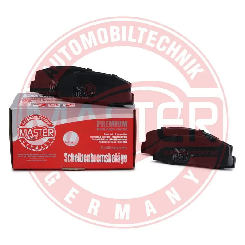 Handler.Part Brake pad set, disc brake MASTER-SPORT 13046058042NSETMS 4