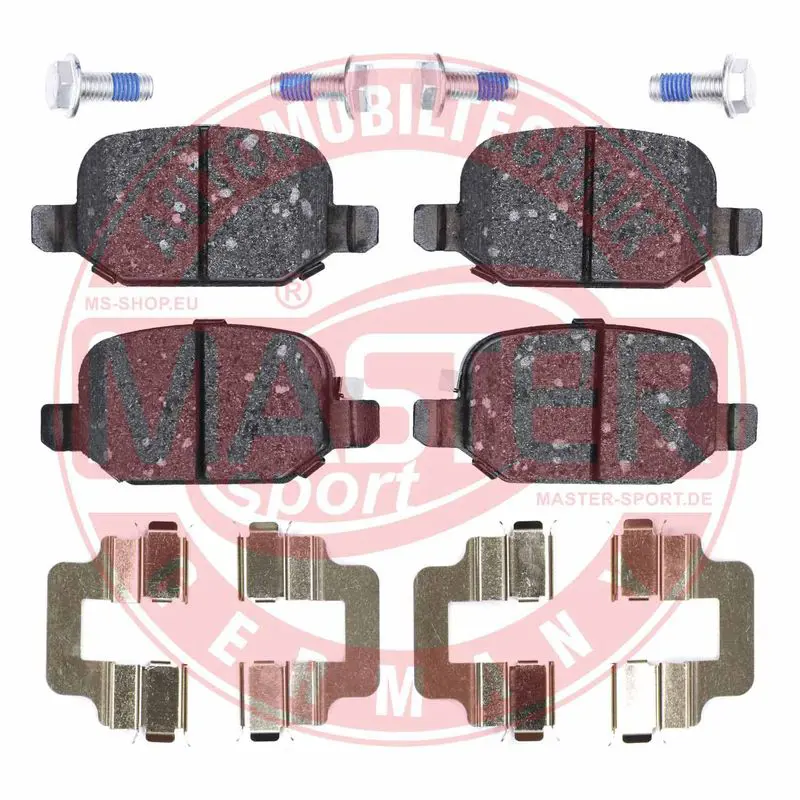 Handler.Part Brake pad set, disc brake MASTER-SPORT 13046027892NSETMS 2