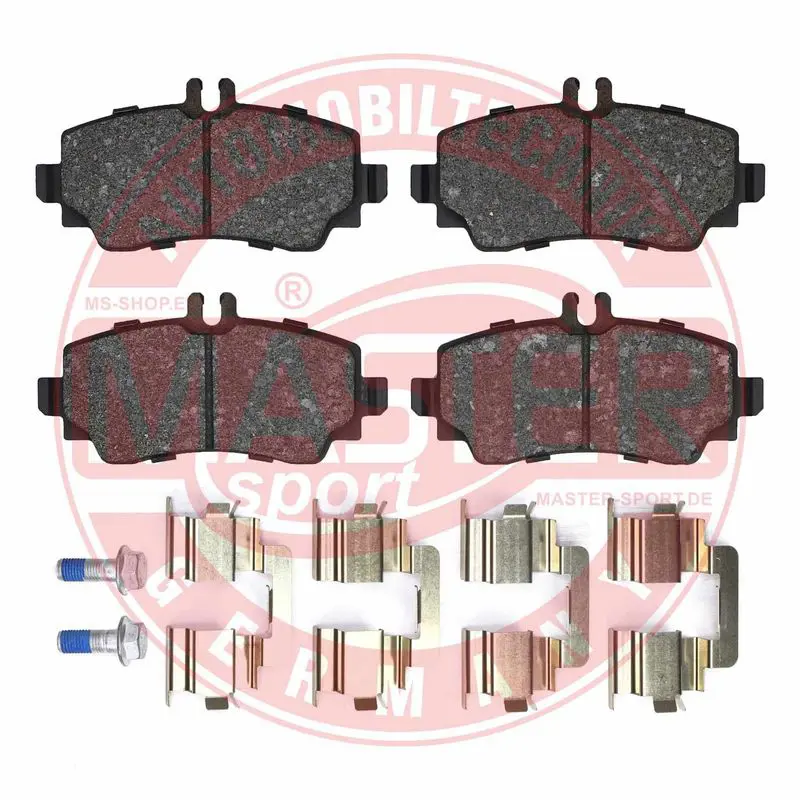 Handler.Part Brake pad set, disc brake MASTER-SPORT 13046028332NSETMS 2