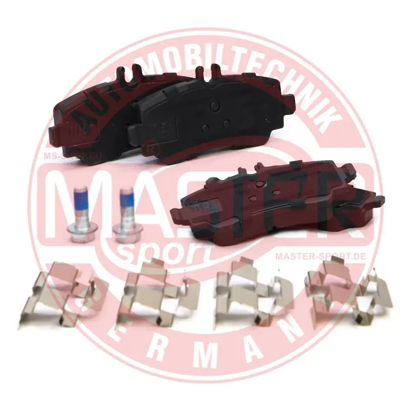 Handler.Part Brake pad set, disc brake MASTER-SPORT 13046028332NSETMS 3