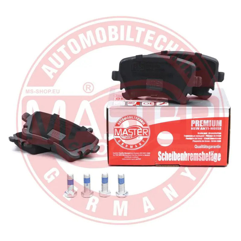 Handler.Part Brake pad set, disc brake MASTER-SPORT 13046028882NSETMS 4