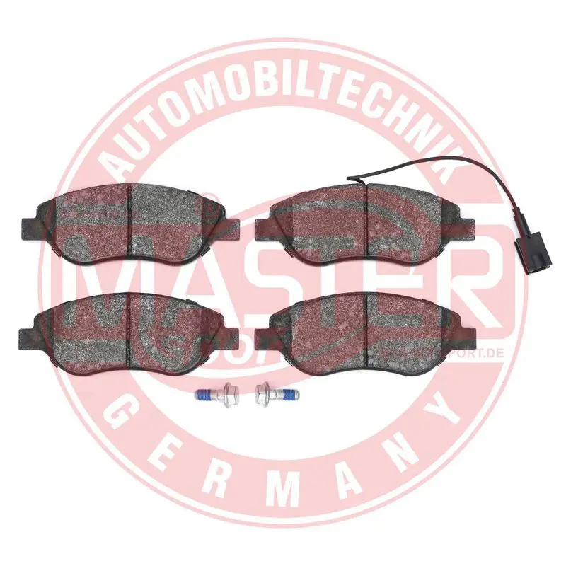 Handler.Part Brake pad set, disc brake MASTER-SPORT 13046039842NSETMS 2