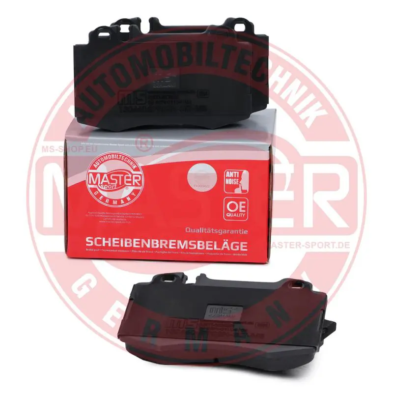 Handler.Part Brake pad set, disc brake MASTER-SPORT 13046049902NSETMS 4