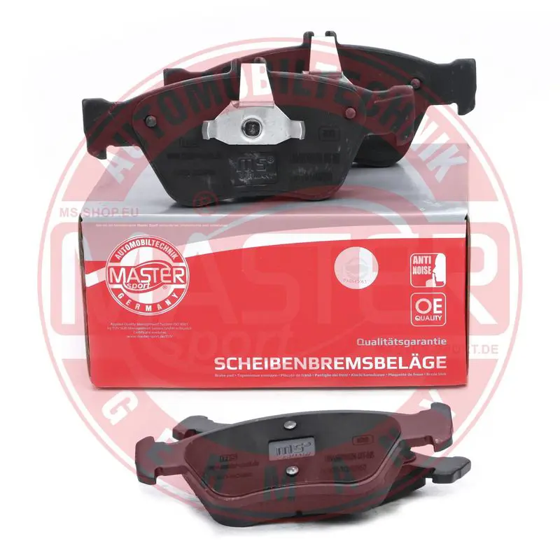 Handler.Part Brake pad set, disc brake MASTER-SPORT 13046070862NSETMS 4