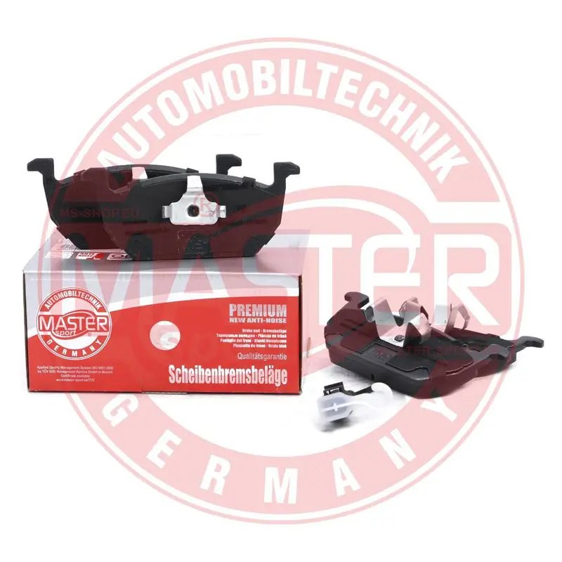 Handler.Part Brake pad set, disc brake MASTER-SPORT 13046073032NSETMS 4