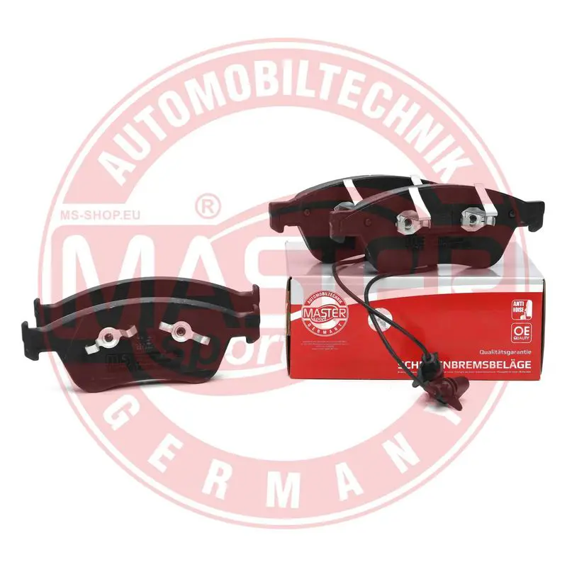 Handler.Part Brake pad set, disc brake MASTER-SPORT 13046071822NSETMS 3