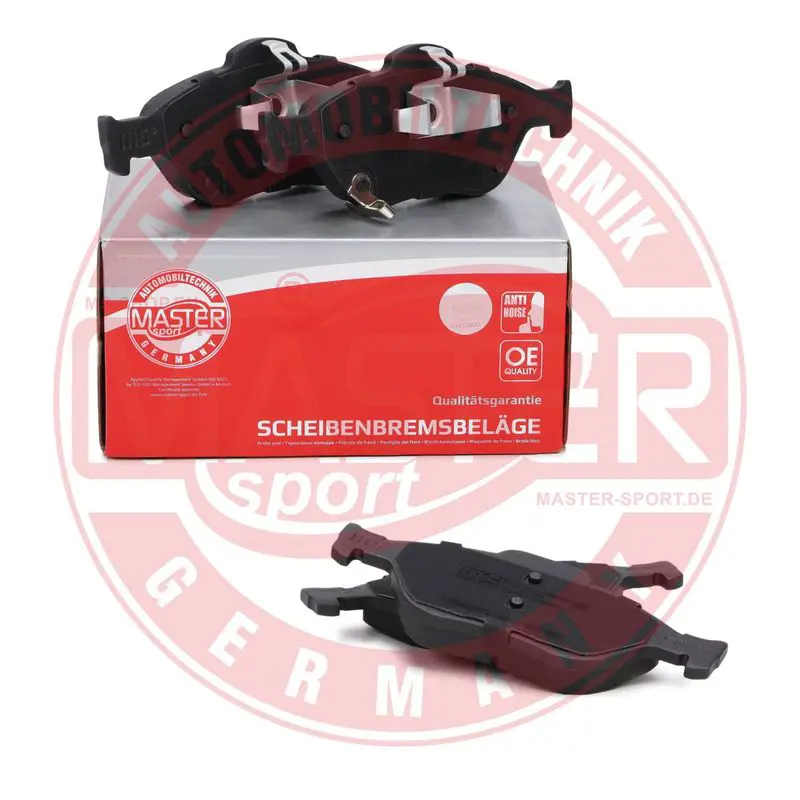 Handler.Part Brake pad set, disc brake MASTER-SPORT 13046072132NSETMS 4