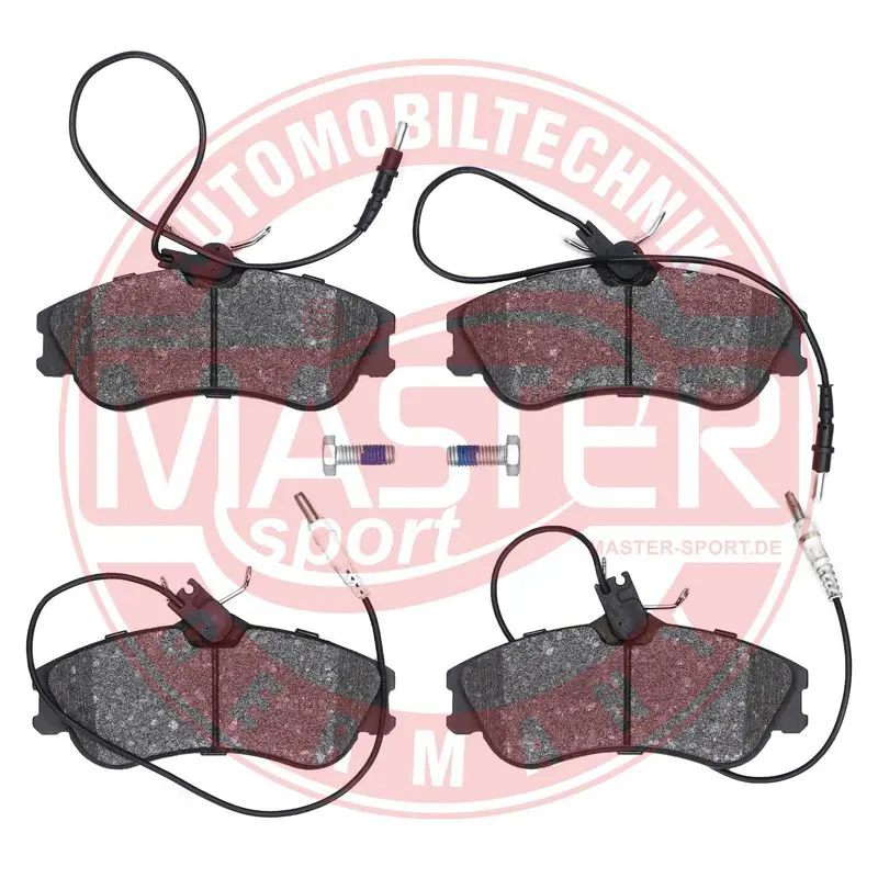 Handler.Part Brake pad set, disc brake MASTER-SPORT 13046028292NSETMS 2