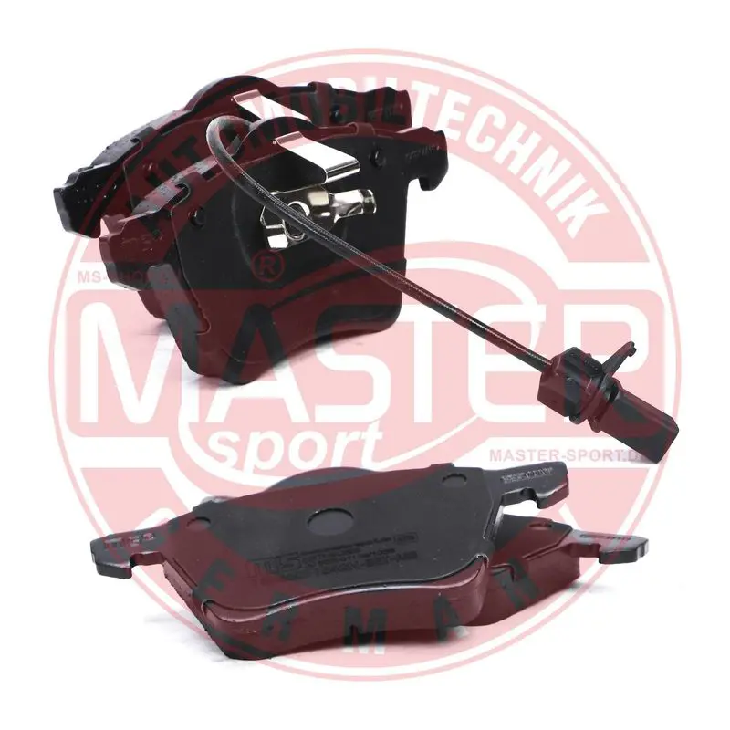 Handler.Part Brake pad set, disc brake MASTER-SPORT 13046071542NSETMS 3