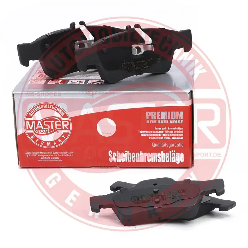 Handler.Part Brake pad set, disc brake MASTER-SPORT 13046071712NSETMS 4