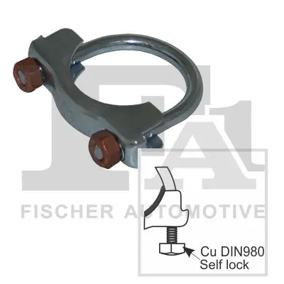 Handler.Part Pipe connector, exhaust system FA1 921951 1