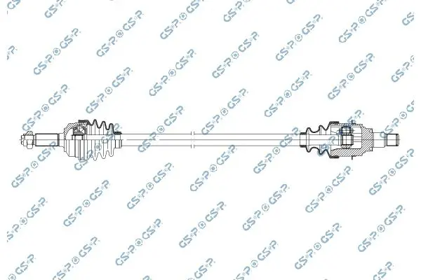 Handler.Part Drive shaft GSP 214039 1