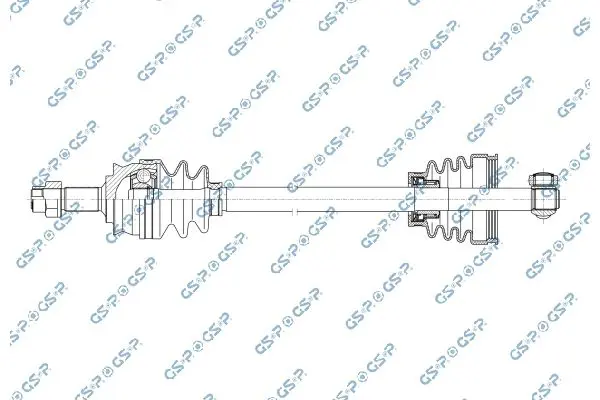 Handler.Part Drive shaft GSP 217206 1