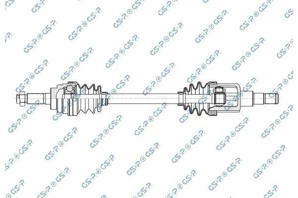 Handler.Part Drive Shaft GSP 257128 1