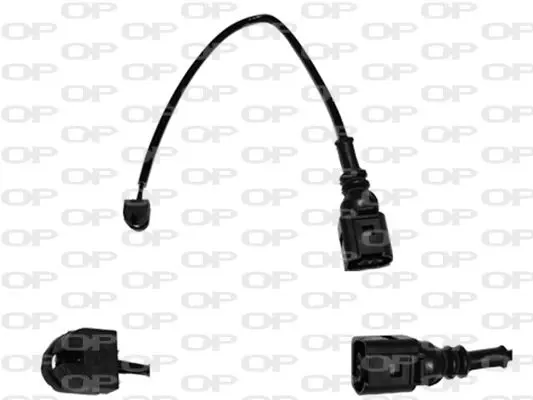 Handler.Part Warning contact, brake pad wear OPEN PARTS AK310400 1