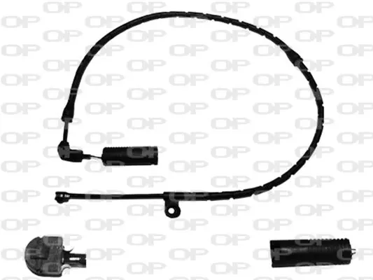 Handler.Part Warning contact, brake pad wear OPEN PARTS AK310900 1