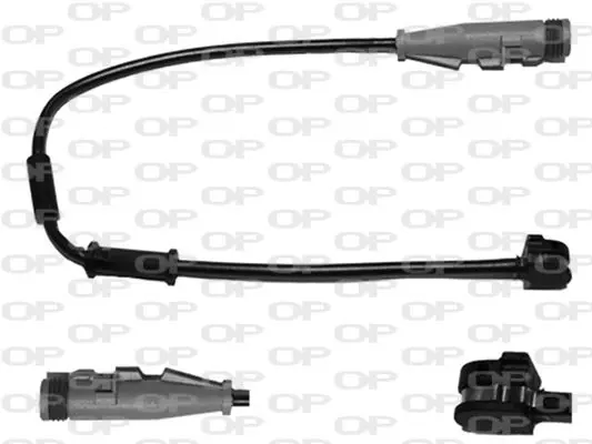 Handler.Part Warning contact, brake pad wear OPEN PARTS AK311900 1