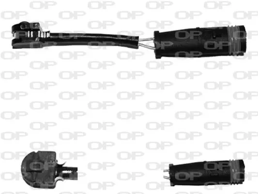 Handler.Part Warning contact, brake pad wear OPEN PARTS AK313500 1