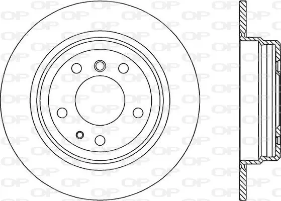 Handler.Part Brake disc OPEN PARTS BDA108610 1