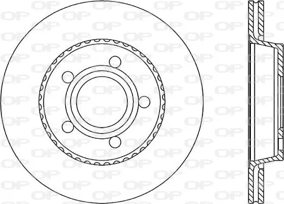 Handler.Part Brake disc OPEN PARTS BDR102920 1