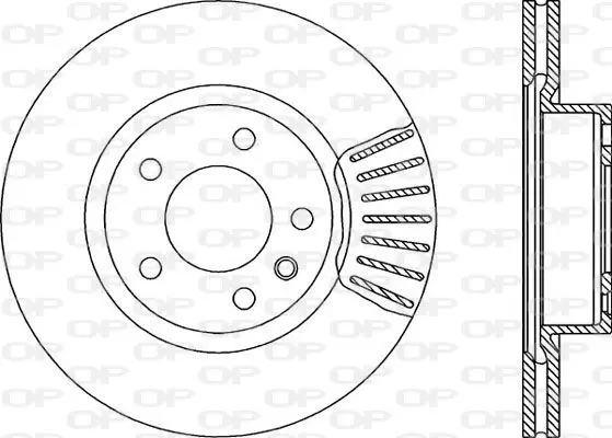 Handler.Part Brake disc OPEN PARTS BDR141920 1