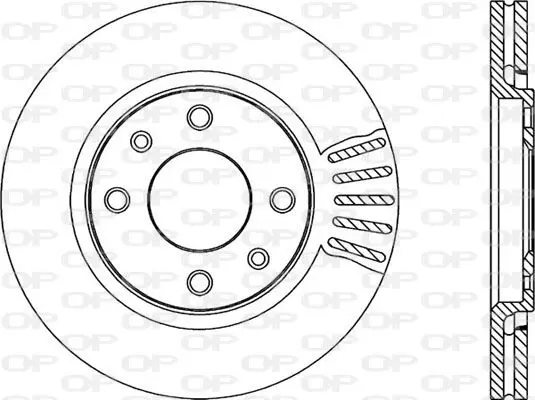 Handler.Part Brake disc OPEN PARTS BDR171420 1