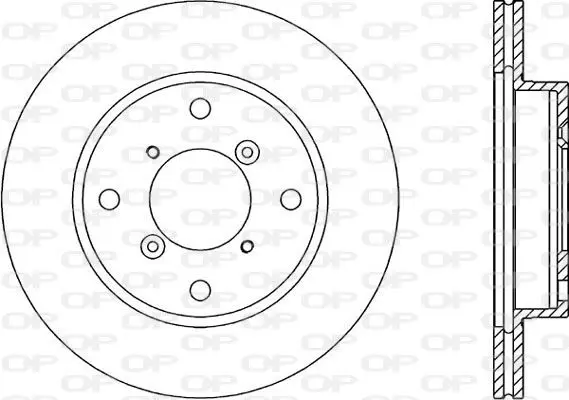 Handler.Part Brake disc OPEN PARTS BDR150220 1