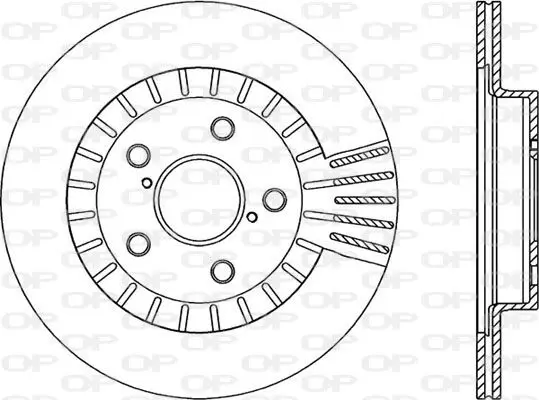 Handler.Part Brake disc OPEN PARTS BDR183820 1