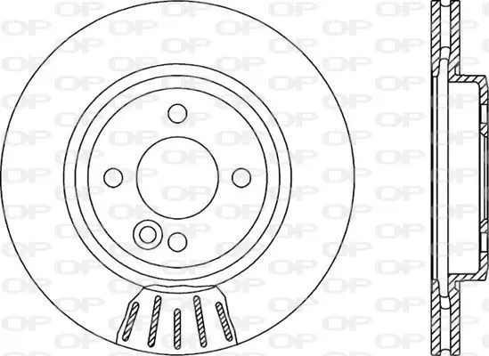 Handler.Part Brake disc OPEN PARTS BDR190220 1