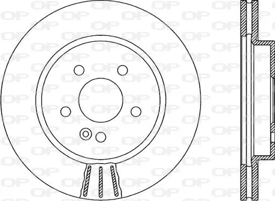 Handler.Part Brake disc OPEN PARTS BDR191520 1