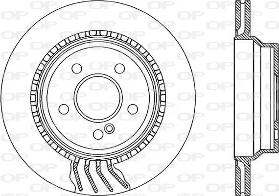 Handler.Part Brake disc OPEN PARTS BDR199620 1