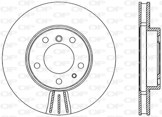 Handler.Part Brake disc OPEN PARTS BDR192620 1