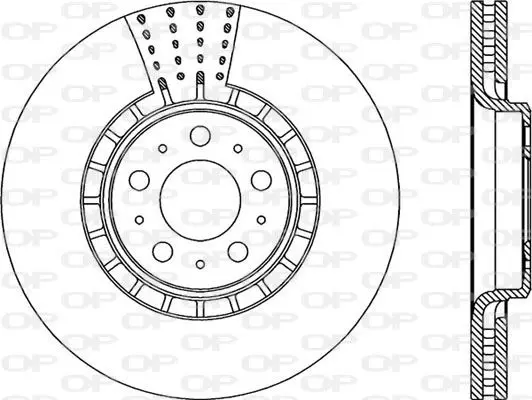 Handler.Part Brake disc OPEN PARTS BDR197720 1