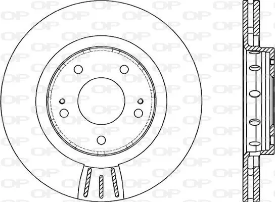 Handler.Part Brake disc OPEN PARTS BDR208720 1