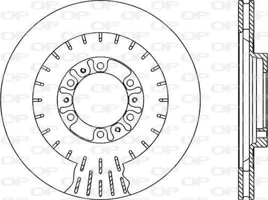 Handler.Part Brake disc OPEN PARTS BDR212520 1