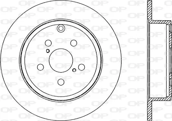 Handler.Part Brake disc OPEN PARTS BDR217710 1