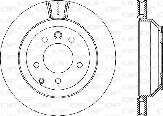 Handler.Part Brake disc OPEN PARTS BDR219520 1