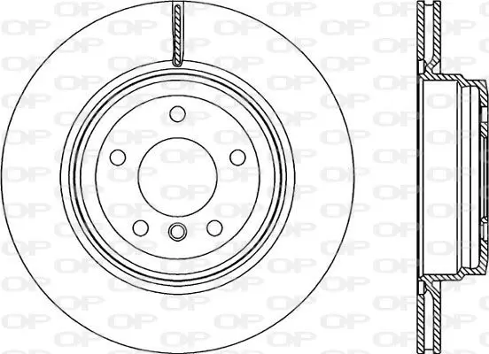 Handler.Part Brake disc OPEN PARTS BDR227720 1