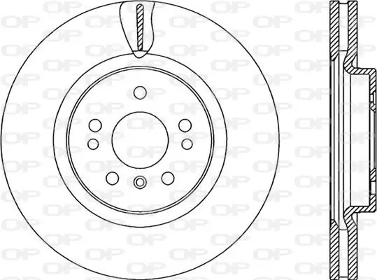 Handler.Part Brake disc OPEN PARTS BDR229520 1