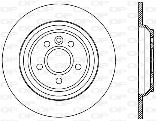 Handler.Part Brake disc OPEN PARTS BDR237910 1