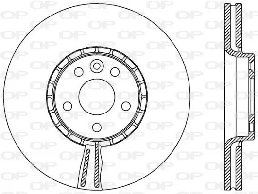 Handler.Part Brake disc OPEN PARTS BDR251920 1