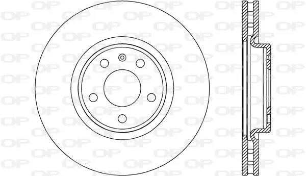 Handler.Part Brake disc OPEN PARTS BDR261720 1