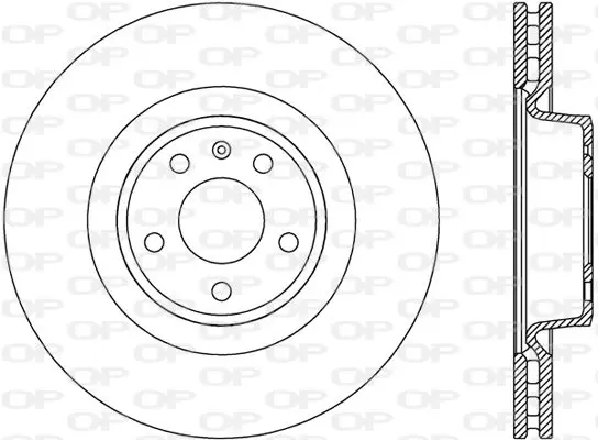 Handler.Part Brake disc OPEN PARTS BDR278420 1