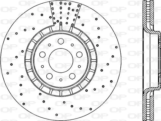 Handler.Part Brake disc OPEN PARTS BDRS197725 1