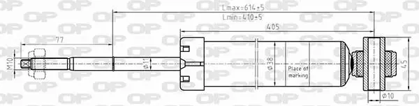 Handler.Part Bellow set, drive shaft OPEN PARTS SJK708200 1